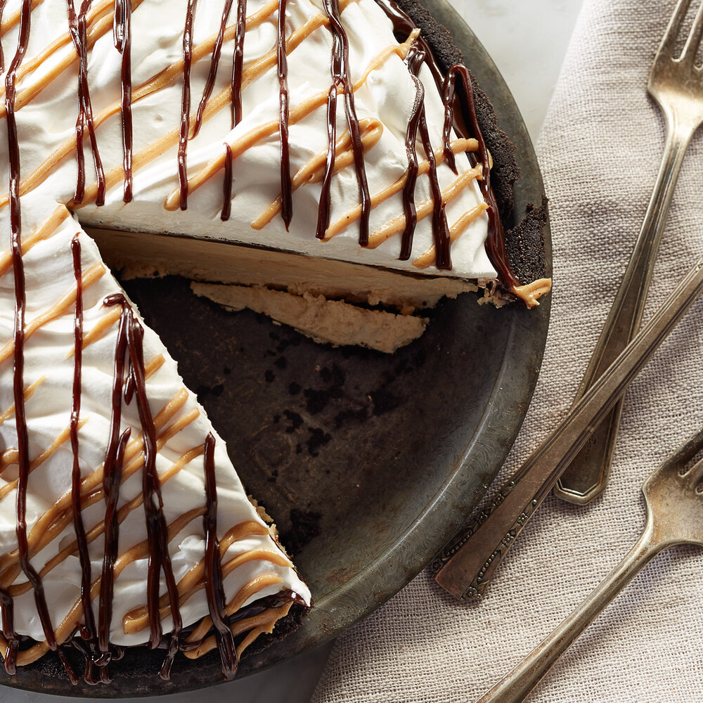 Decadent Peanut Butter Pie: Chocolate, Raspberry, or Salty-Sweet?